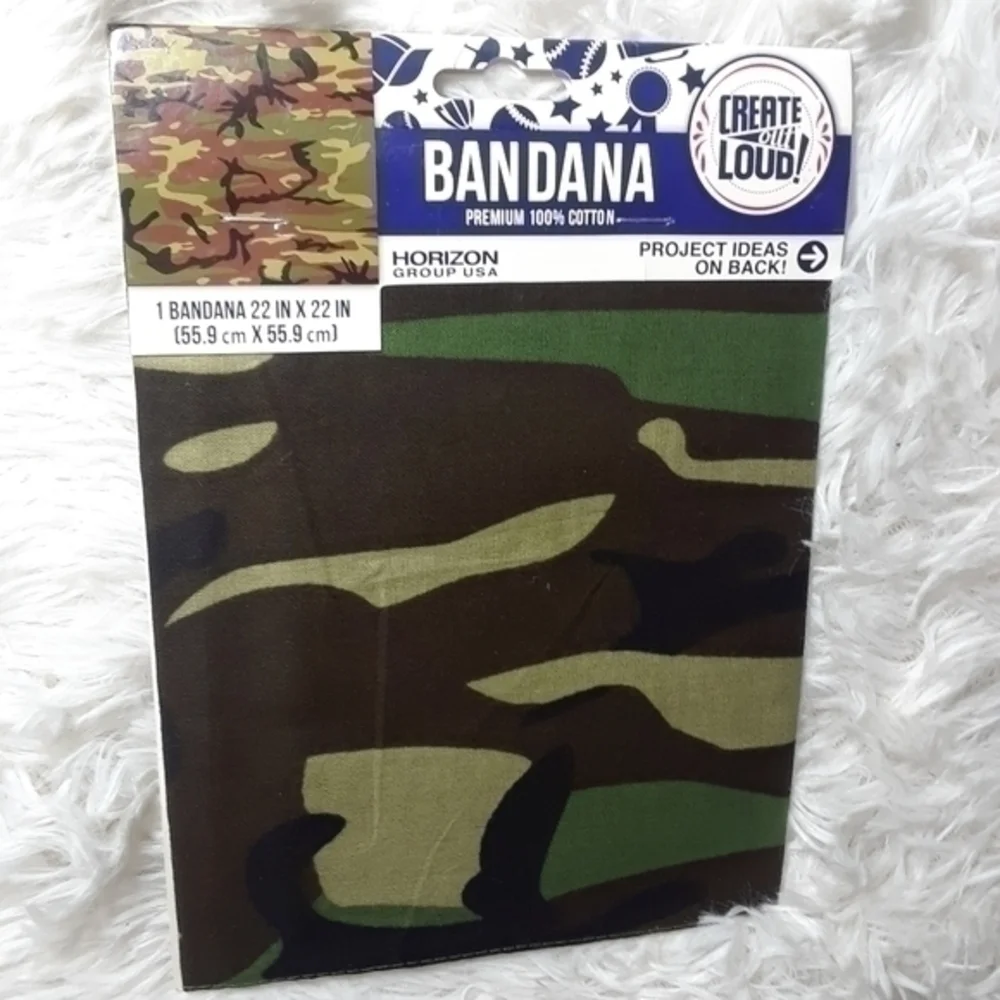 🛍Create Out Loud Camouflage Bandana